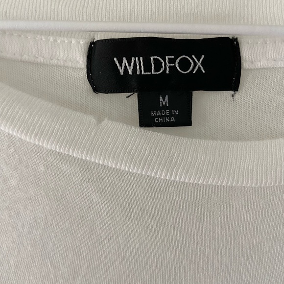 Wildfox White California Graphic Tee M - Picture 3 of 7